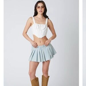 Cotton Candy LA Coastal Cowgirl corset